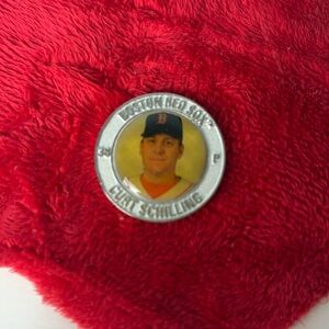 Boston Red Sox 2005 Curt Schilling memorabilia coin